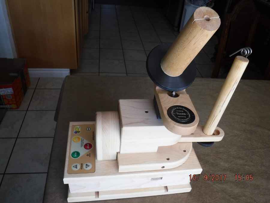 Yarn Ball Winder Nancy Knit Knacks Motorized Heavy Duty Jumbo Wonderful Wooden Discounted Price Last A Lifetime